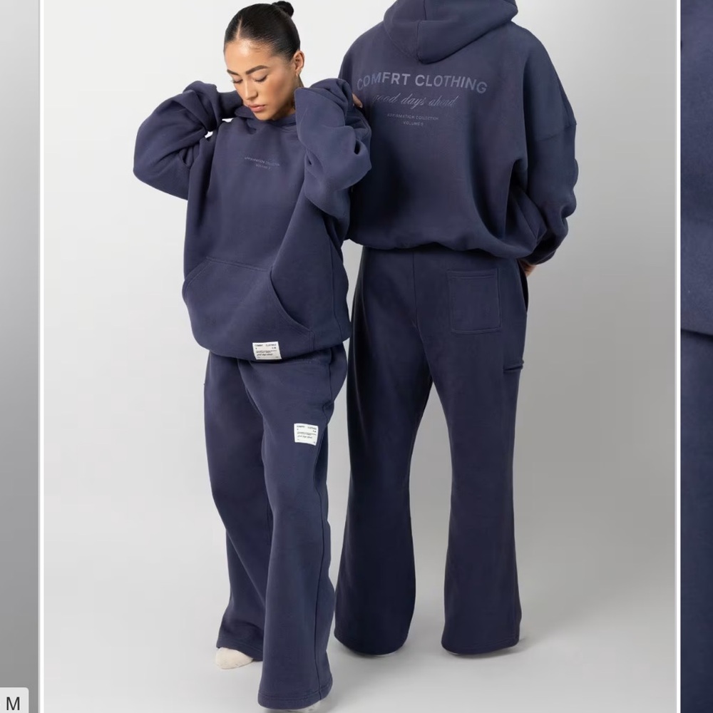 Comfrt Affirmation Hoodie (Midnight Blue)